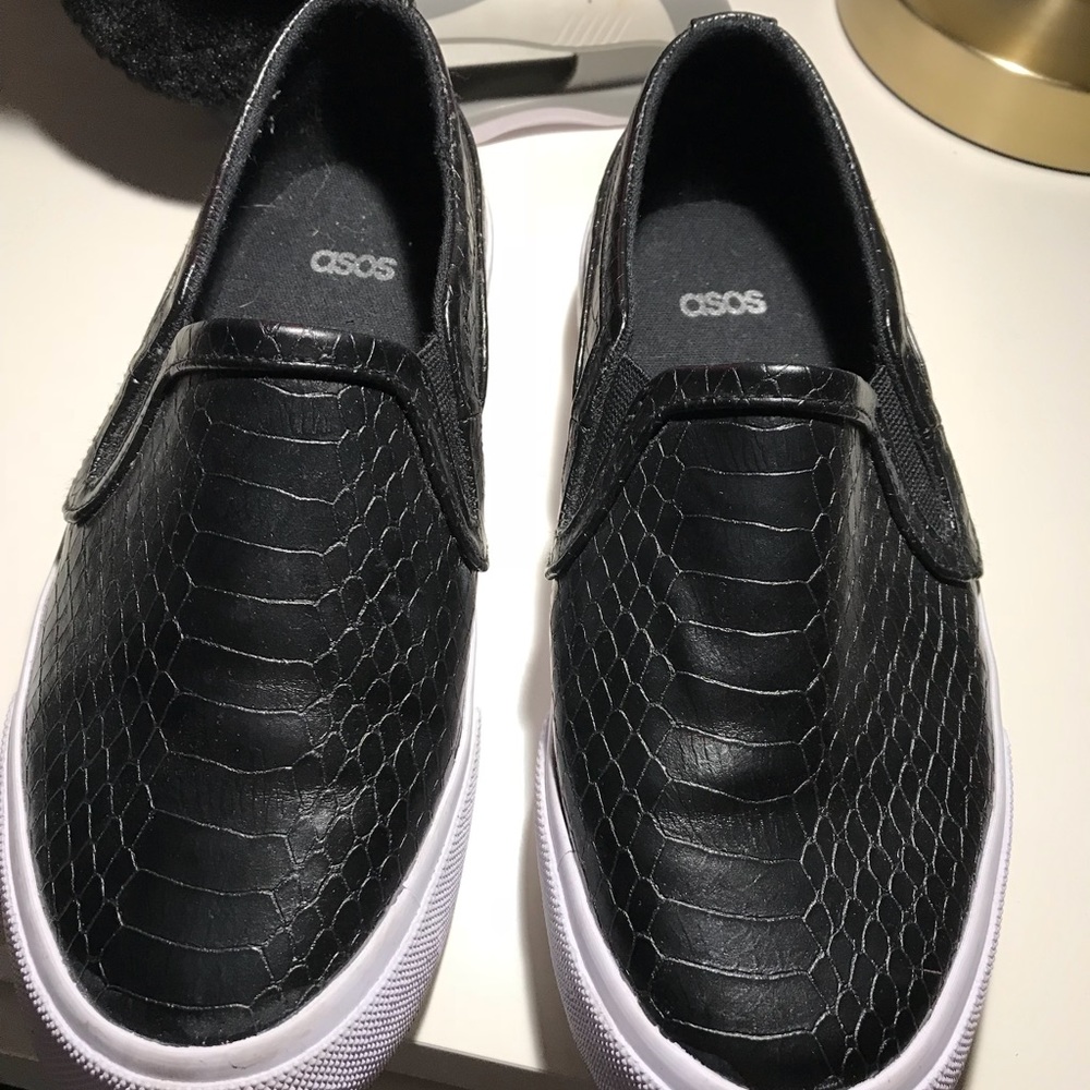 ASOS Black slip-ons